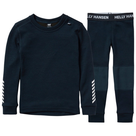 Set funcțional copii Helly Hansen K Lifa Merino Set Navy albastru închis 596 Navy