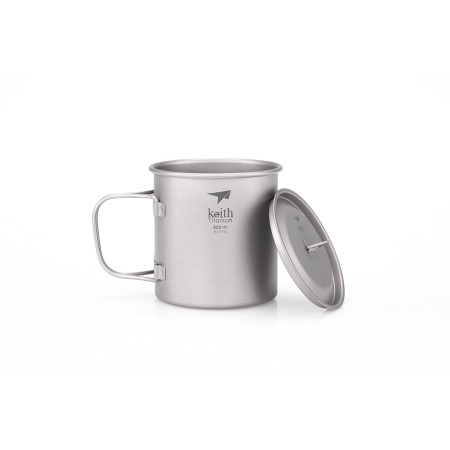 Cană Keith Titanium Single-Wall Titanium Mug 550 ml