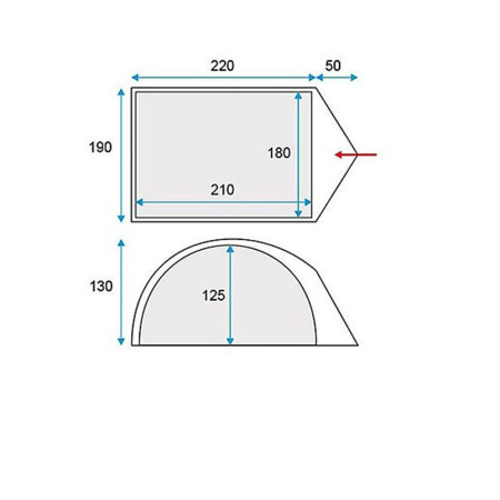 Cort Zulu Dome 3 (2021)