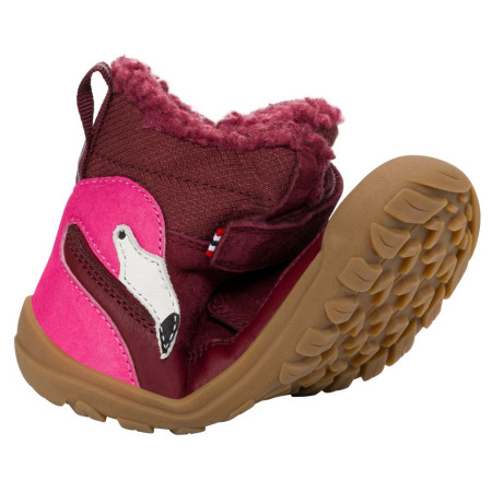Încălțăminte de iarnă copii Viking Outdoor Footwear Alv Barefoot Paw Warm WP 2V Burgundy