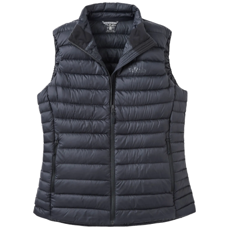 Vestă femei Rab Microlight Down Vest negru