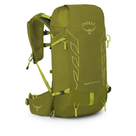 Rucsac turistic Osprey Talon Velocity 20 verde matcha green/lemongrass