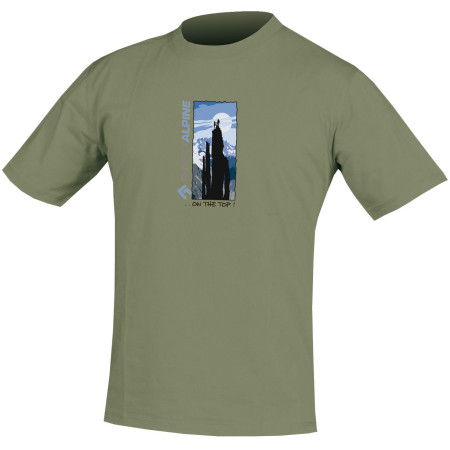 Tricou bărbați Direct Alpine Crack 5.0 khaki slate