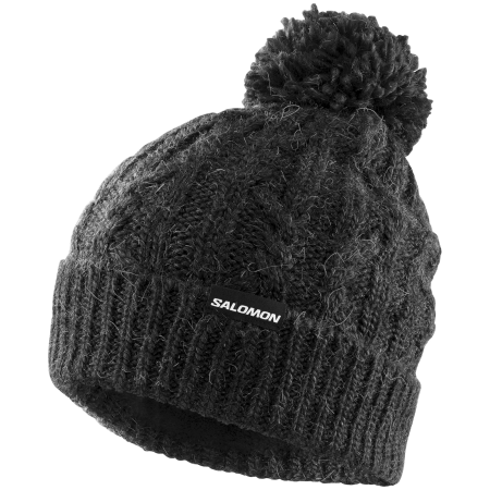 Căciulă Salomon Ivy Beanie negru DEEP BLACK