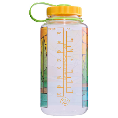 Sticlă Nalgene Wide Mouth 1l Clear Stained Glass