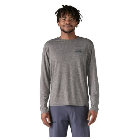 Tricou bărbați Patagonia M's L/S Cap Cool Daily Graphic Shirt