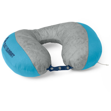 Pernă de voiaj Sea to Summit Aeros Down Travel Pillow Regular albastru/gri Blue Atoll