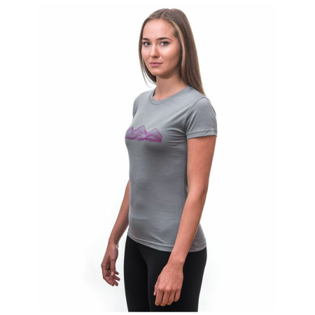 Tricou funcțional femei Sensor Merino Active PT Mountains