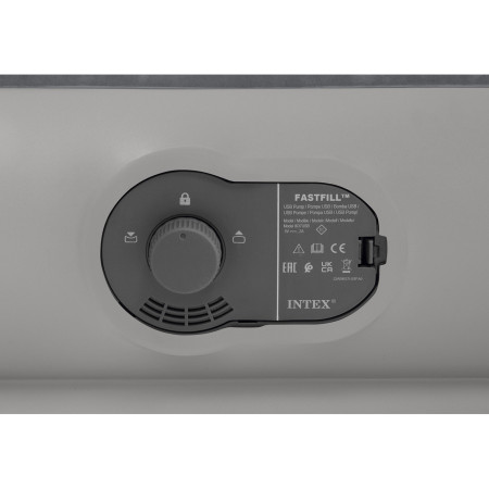 Saltea gonflabilă Intex Queen Dura-Beam Prestige Mid-Rise USB Pump