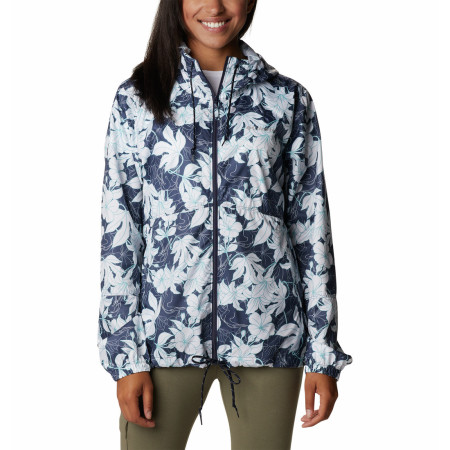Geacă femei Columbia Flash Forward Printed Windbreaker albastru