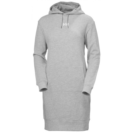 Rochie femei Helly Hansen W Active Hoodie Dress gri 949 Grey Melange