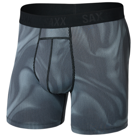 Boxeri Saxx Smooth Flex Light Compression Boxer Brf gri smoke camo-deep navy