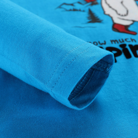 Tricou copii Alpine Pro Ecco 2 Blue