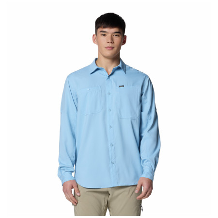 Cămașă bărbați Columbia Silver Ridge™ Utility Lite Long Sleeve albastru deschis Ripple Blue