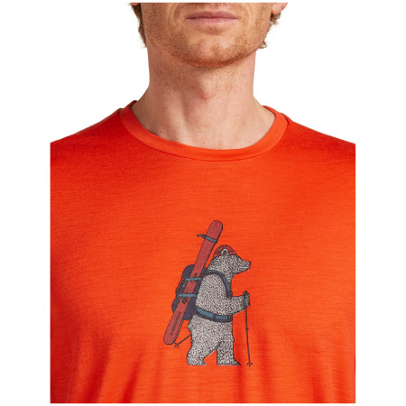 Tricou bărbați Icebreaker Men Merino 150 Tech Lite Bear Tour