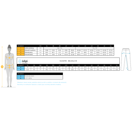 Pantaloni femei Kilpi Belvela-W (2024)