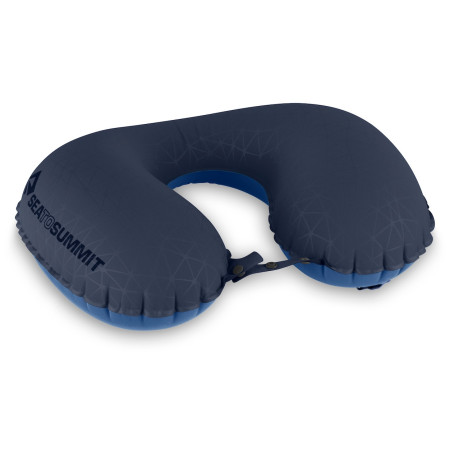 Pernă de voiaj Sea to Summit Aeros Premium Travel Pillow Regular albastru închis Navy Peony