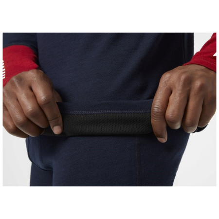 Tricou funcțional bărbați Helly Hansen Lifa Merino Midweight 1/2 Zip