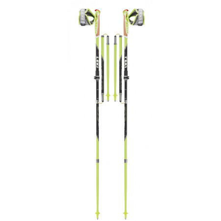 Bețe Trail Running Leki Micro Trail Vario negru PalegreenBlackWhite