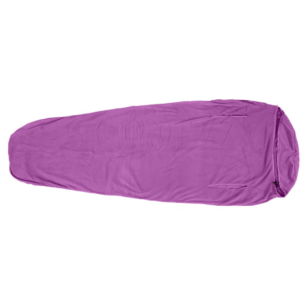 Inserție pentru sacul de dormit Warmpeace Polartec Micro Mummy 195 cm violet Amethyst