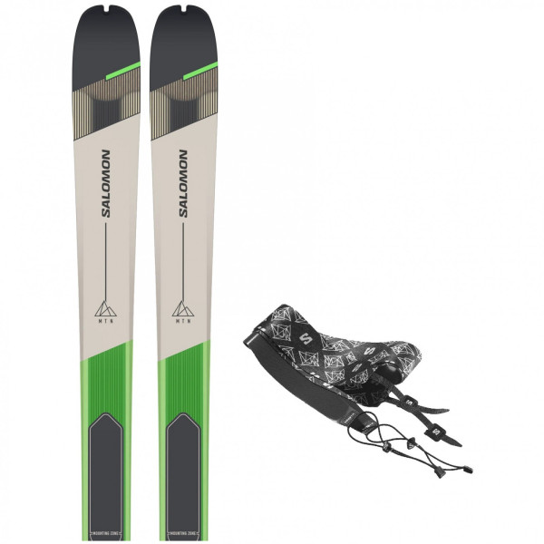 Set pentru schi alpin Salomon MTN 86 PRO + piei gri Gy/Gr