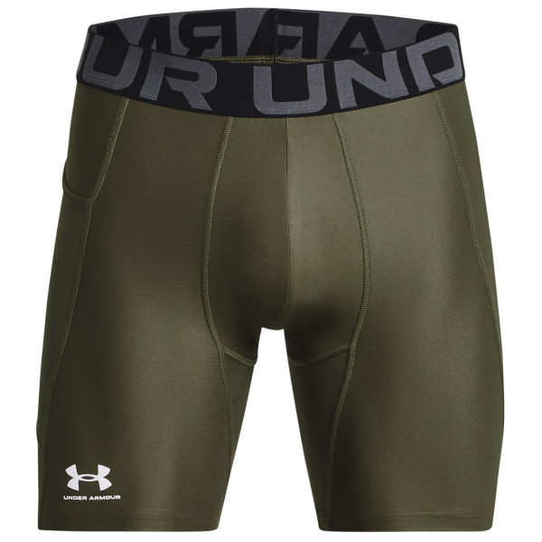 Boxeri funcționali bărbați Under Armour HG Armour Shorts verde închis MarineODGreen/White