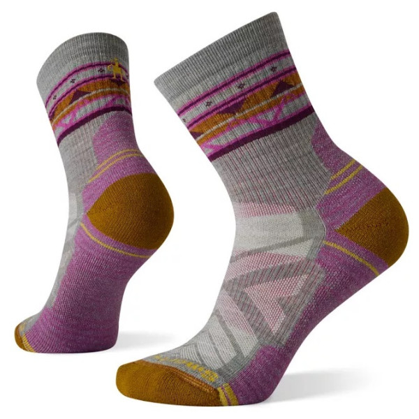 Șosete femei Smartwool Hike Light Cushion Zig Zag Valley Mid Crew Socks