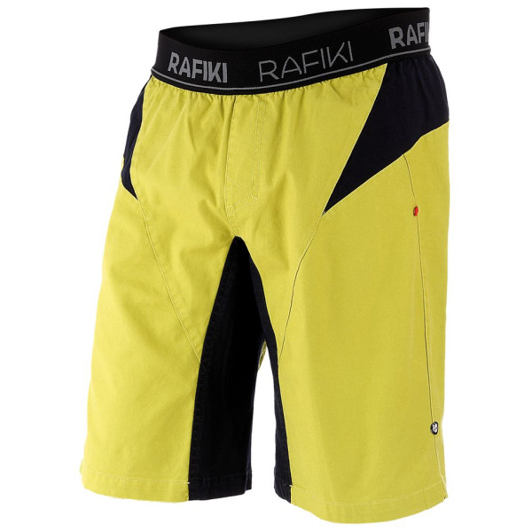 Pantaloni scurți bărbați Rafiki Anuk galben/negru Citronelle