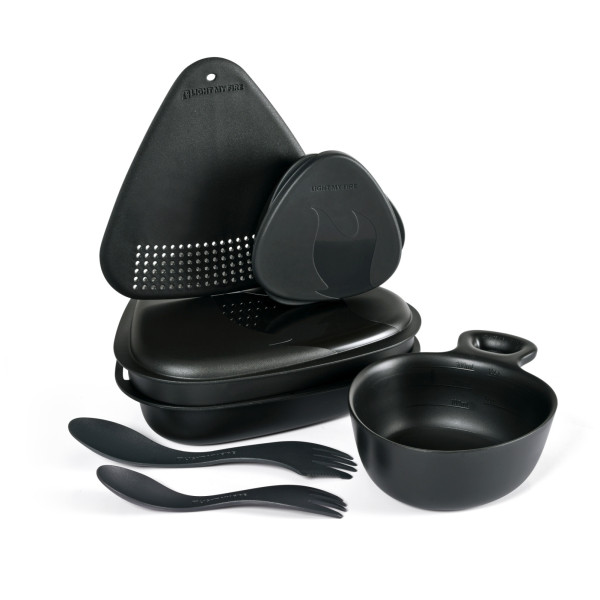 Set vase Light My Fire Outdoor MealKit 2.0 negru slatyblack