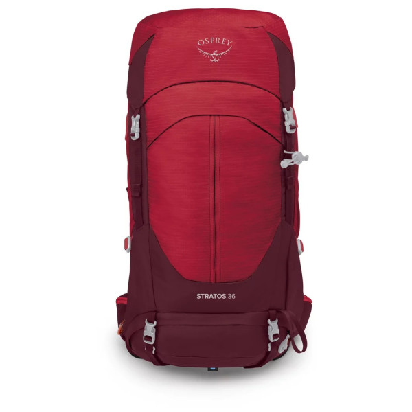 Rucsac turistic Osprey Stratos 36 roșu poinsettia red