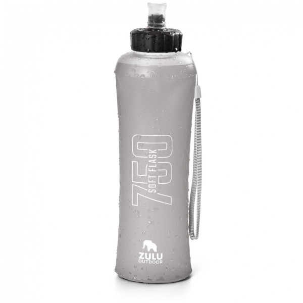 Sticlă pliantă Zulu Soft Flask 750 gri