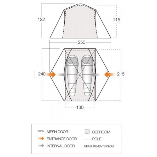 Cort turistic Vango Tryfan 200