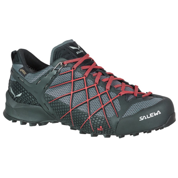 Încălțăminte bărbați Salewa MS Wildfire GTX negru/roșu Black Out/Bergot