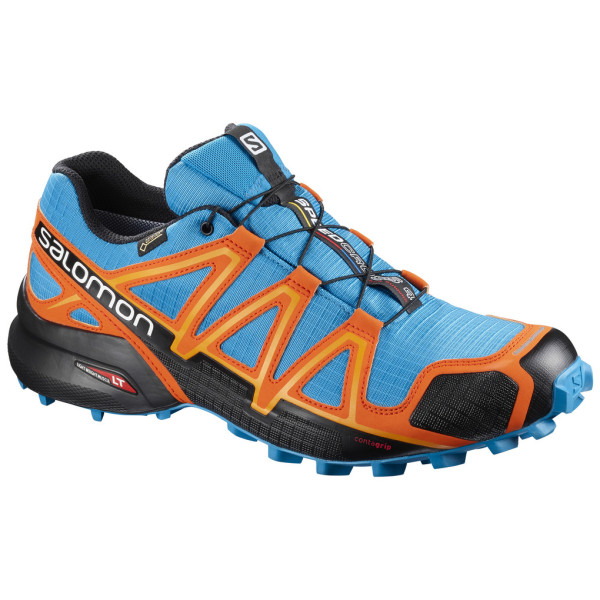 Încălțăminte bărbați Salomon Speedcross 4 GTX®  albastru deschis Hawaiian Surf/Black/Scarlet Ibis