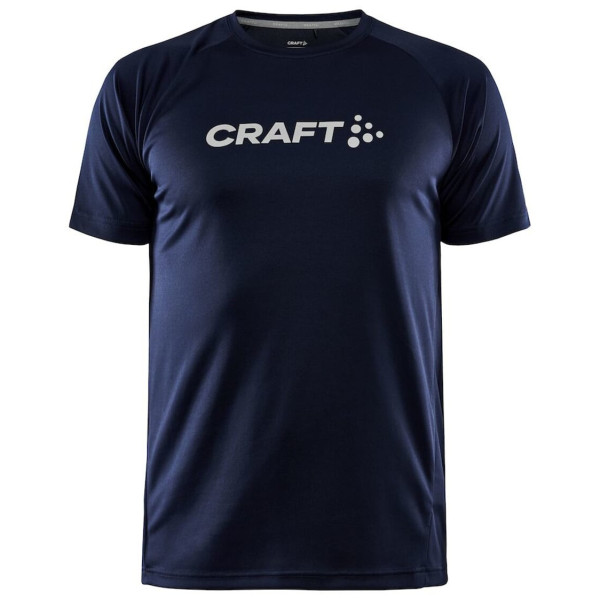 Tricou bărbați Craft CORE Unify Logo albastru Blaze