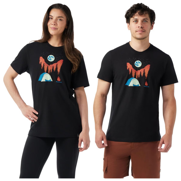 Tricou Smartwool Night Camp Short Sleeve Graphic Tee