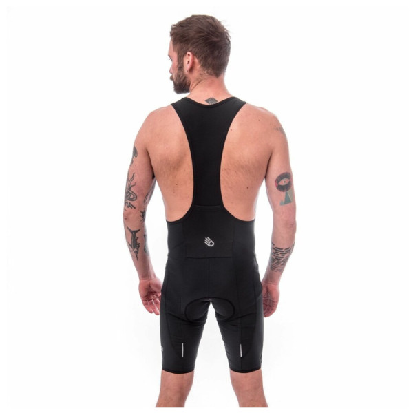 Pantaloni scurți de ciclism bărbați Sensor Cyklo Race se šlemi True Black