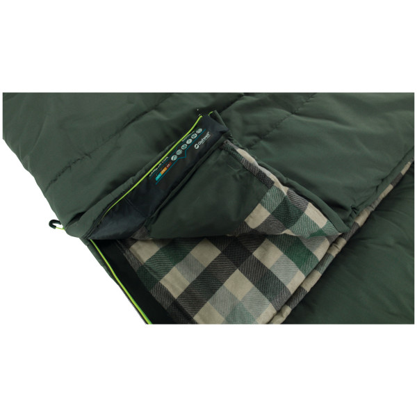 Sac de dormit tip pătură Outwell Camper Lux Double