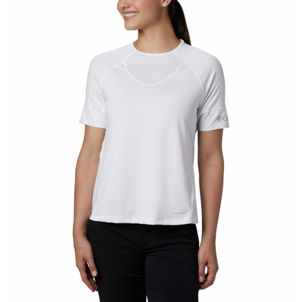 Tricou femei Columbia Windgates SS Tee alb White