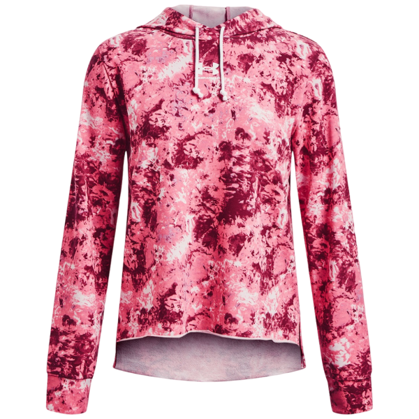 Hanorac femei Under Armour Rival Terry Print Hoodie