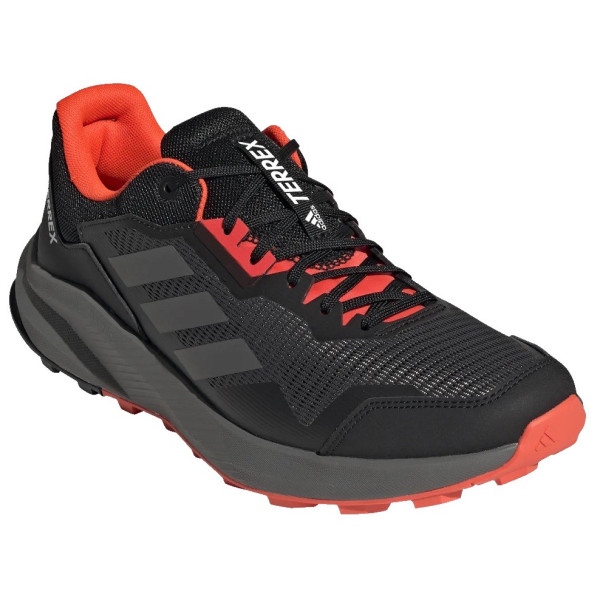 Încălțăminte de alergat pentru bărbați Adidas Terrex Trailrider negru/roșu Cblack/Grefou/Solred