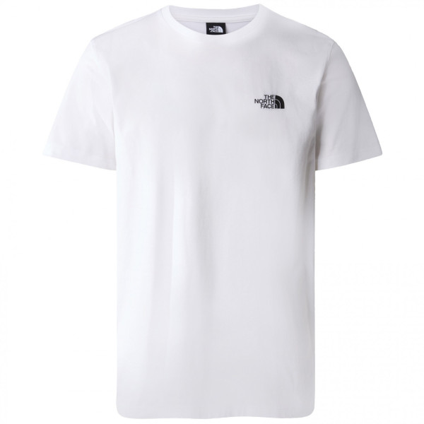 Tricou bărbați The North Face M S/S Simple Dome Tee alb