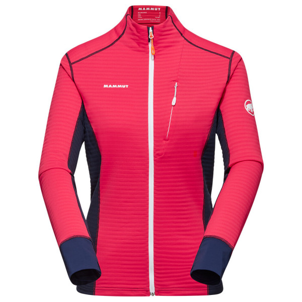 Hanorac funcțional de damă Mammut Taiss Light ML Jacket Women roz/albastru azalea-marine