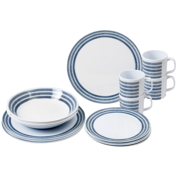 Set de veselă Brunner Melamine Set Bluebay