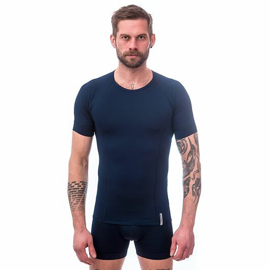 Tricou bărbați Sensor Coolmax Tech Deep Blue