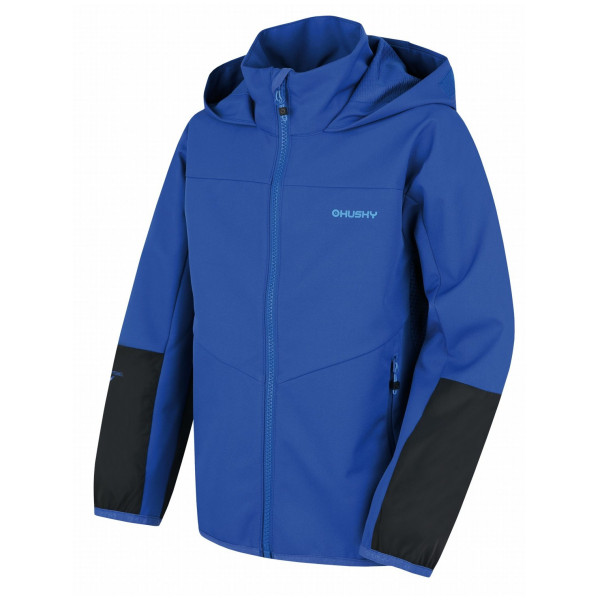 Geacă softshell copii Husky Sonny K albastru Blue