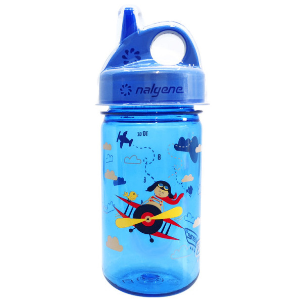 Sticlă copii Nalgene Grip-n-Gulp 350 ml albastru deschis