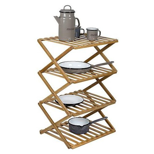 Raft Bo-Camp UO Bamboo foldable storage rack Fitzroy