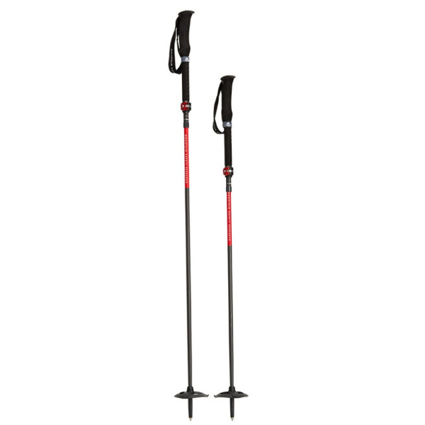 Bețe de trekking MSR DynaLock Ascent L 120-140cm negru