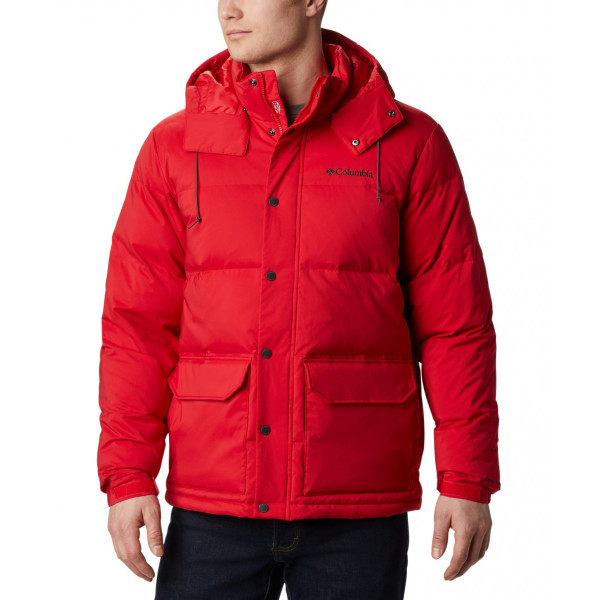 Geacă bărbați Columbia Rockfall Down Jacket roșu